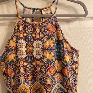 Mossimo boho ikat print dress